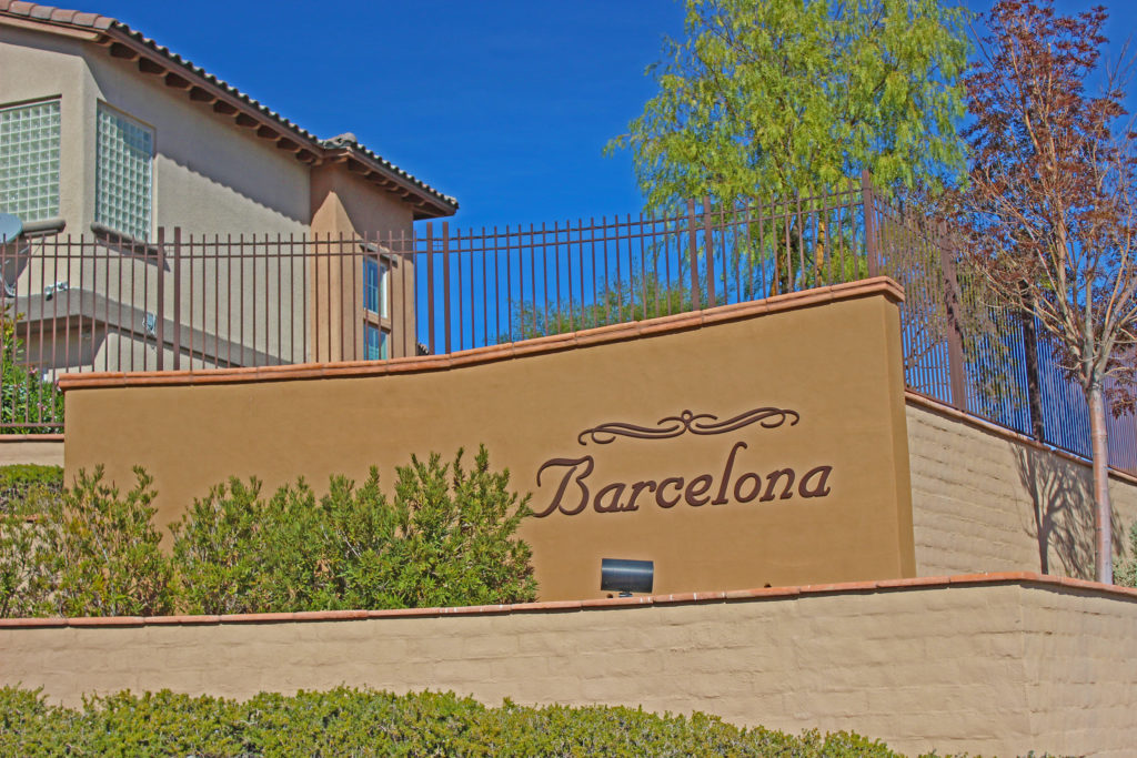 Barcelona Summerlin Homes for Sale at Paseos Village